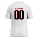 Custom White & Black Colors Design Sports Football Jersey FT01AF020201