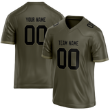 Custom Camo & Black Colors Design Sports Football Jersey