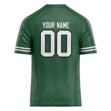 Custom Kelly Green & White Colors Design Sports Football Jersey FT01NYJ011502