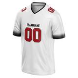 Custom White & Black Colors Design Sports Football Jersey FT01TBB020201