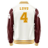 Washington Commanders #4 Frankie Luvu Varsity Letter Jacket