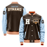 Houston Dynamo Varsity Letter Jacket Custom Letter & Number