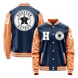 Houston Astros Varsity Letter Jacket Custom Letter & Number