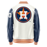 Houston Astros Varsity Letter Jacket Custom Letter & Number