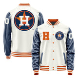 Houston Astros Varsity Letter Jacket Custom Letter & Number