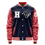 Houston Texans Varsity Letter Jacket Custom Letter & Number