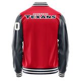 Houston Texans Varsity Letter Jacket Custom Letter & Number