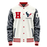 Houston Texans Varsity Letter Jacket Custom Letter & Number