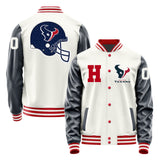 Houston Texans Varsity Letter Jacket Custom Letter & Number
