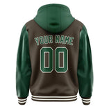 Custom Brown Green Jacket
