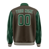 Custom Brown Green Jacket