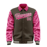 Custom Brown Pink Jacket