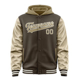 Custom Brown Light Khaki Jacket