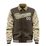 Custom Brown Light Khaki Jacket
