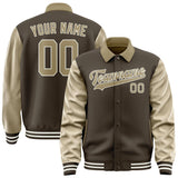 Custom Brown Light Khaki Jacket