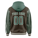 Custom Brown Blue Green Jacket