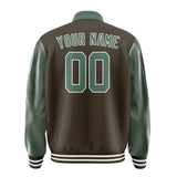 Custom Brown Blue Green Jacket