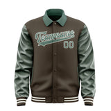 Custom Brown Blue Green Jacket