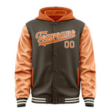 Custom Brown Orange Jacket