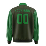 Custom Olive Emerald Green Jacket