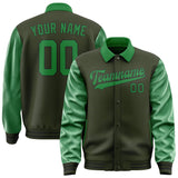 Custom Olive Emerald Green Jacket