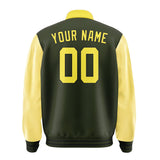 Custom Olive Light Yellow Jacket