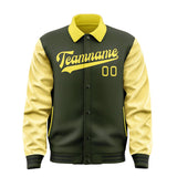 Custom Olive Light Yellow Jacket