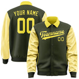 Custom Olive Light Yellow Jacket