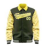Custom Olive Light Yellow Jacket