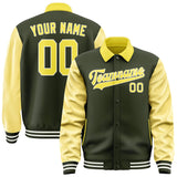 Custom Olive Light Yellow Jacket