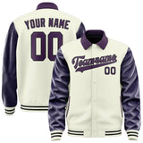 Custom Cream Purple Jacket