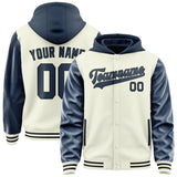 Custom Cream Blue Jacket