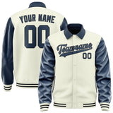 Custom Cream Blue Jacket