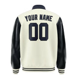 Custom Cream Navy Jacket
