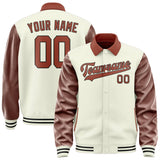 Custom Cream Coral Red Jacket