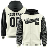 Custom Cream Black Jacket