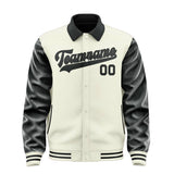 Custom Cream Black Jacket