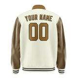 Custom Cream Khaki Jacket