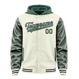 Custom Cream Blue Green Jacket