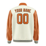 Custom Cream Orange Jacket