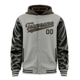 Custom Gray Brown Jacket