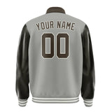 Custom Gray Brown Jacket