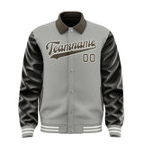 Custom Gray Brown Jacket