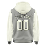 Custom Gray Cream Jacket