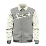 Custom Gray Cream Jacket