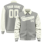 Custom Gray Cream Jacket