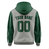 Custom Gray Green Jacket
