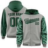 Custom Gray Green Jacket