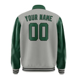 Custom Gray Green Jacket