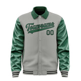 Custom Gray Green Jacket